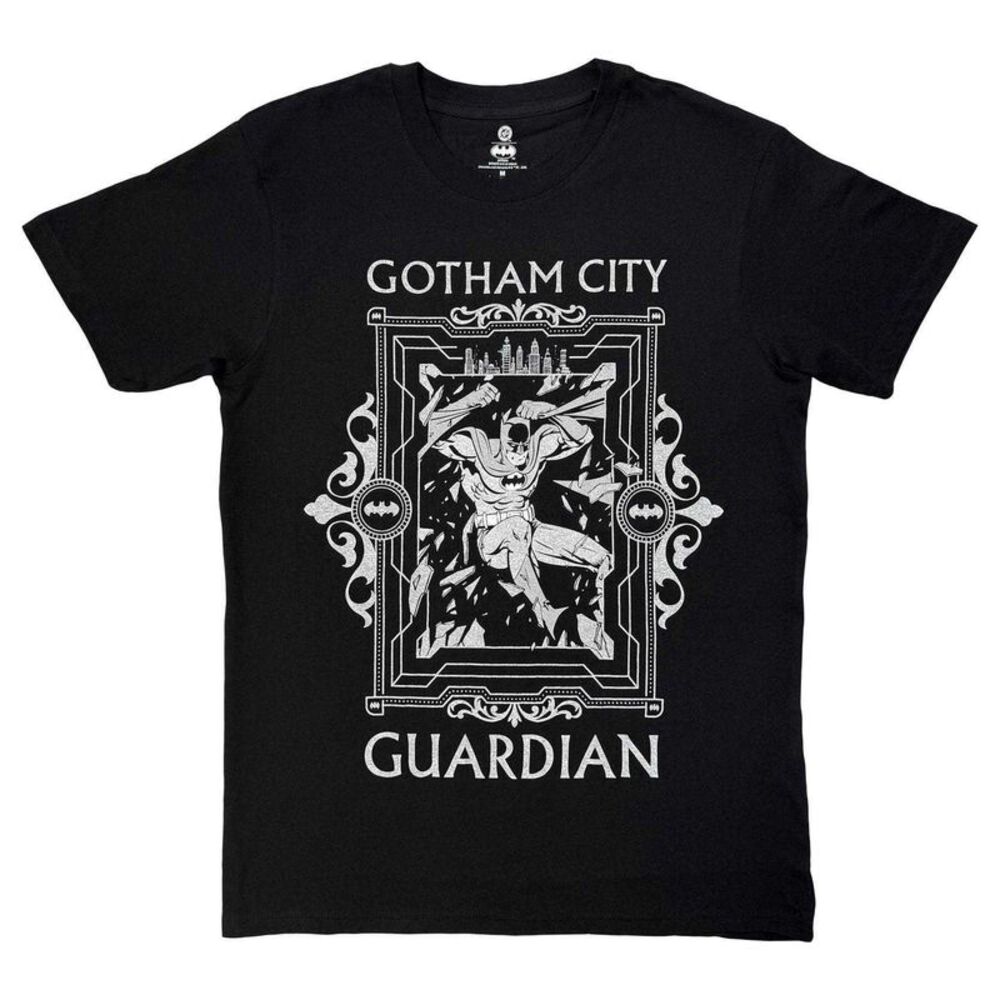 Batman Unisex Adult Gotham City Guardian T-Shirt / Black
